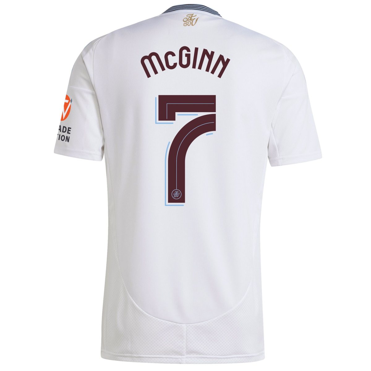 Aston Villa Shirts - aston villa adidas away shirt 2024-25 with mcginn 7 cup printing Collection of Official Fan Gear