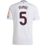 Aston Villa Shirts - aston villa adidas away shirt 2024-25 with mings 5 cup printing Collection of Official Fan Gear
