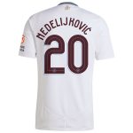 Aston Villa Shirts - aston villa adidas away shirt 2024-25 with nedeljković 20 cup printing Collection of Official Fan Gear