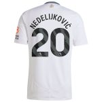 Aston Villa Shirts - aston villa adidas away shirt 2024-25 with nedeljković 20 printing Collection of Official Fan Gear
