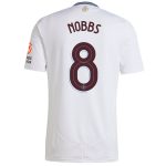 Aston Villa Shirts - aston villa adidas away shirt 2024-25 with nobbs 8 cup printing Collection of Official Fan Gear