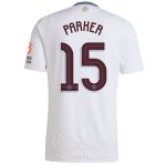 Aston Villa Shirts - aston villa adidas away shirt 2024-25 with parker 15 cup printing Collection of Official Fan Gear