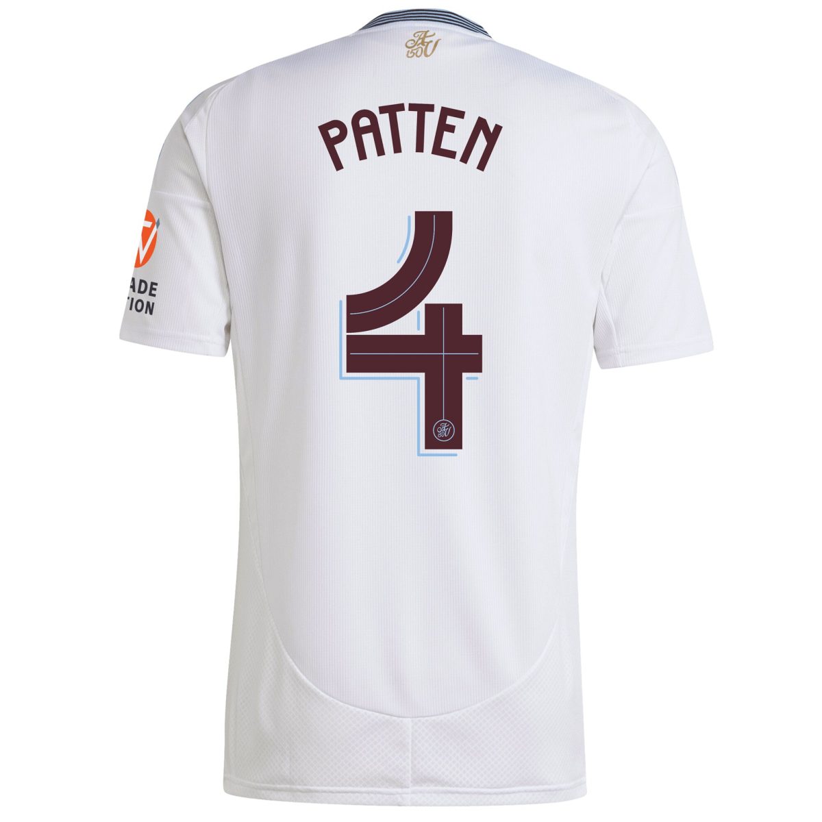 Aston Villa Shirts - aston villa adidas away shirt 2024-25 with patten 4 cup printing Collection of Official Fan Gear