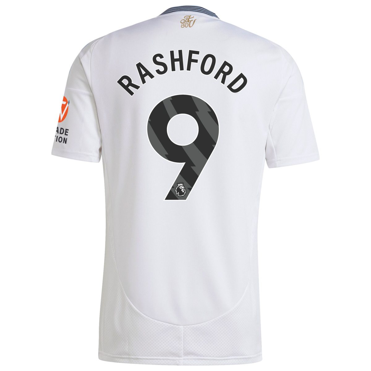 Aston Villa Shirts - aston villa adidas away shirt 2024-25 with rashford 9 printing Collection of Official Fan Gear