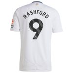 Aston Villa Shirts - aston villa adidas away shirt 2024-25 with rashford 9 printing Collection of Official Fan Gear