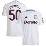 Aston Villa Shirts - aston villa adidas away shirt 2024-25 with swinkels 50 cup printing Collection of Official Fan Gear