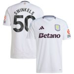 Aston Villa Shirts - aston villa adidas away shirt 2024-25 with swinkels 50 printing Collection of Official Fan Gear