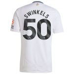 Aston Villa Shirts - aston villa adidas away shirt 2024-25 with swinkels 50 printing Collection of Official Fan Gear