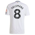 Aston Villa Shirts - aston villa adidas away shirt 2024-25 with tielemans 8 printing Collection of Official Fan Gear