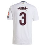 Aston Villa Shirts - aston villa adidas away shirt 2024-25 with tomás 3 cup printing Collection of Official Fan Gear