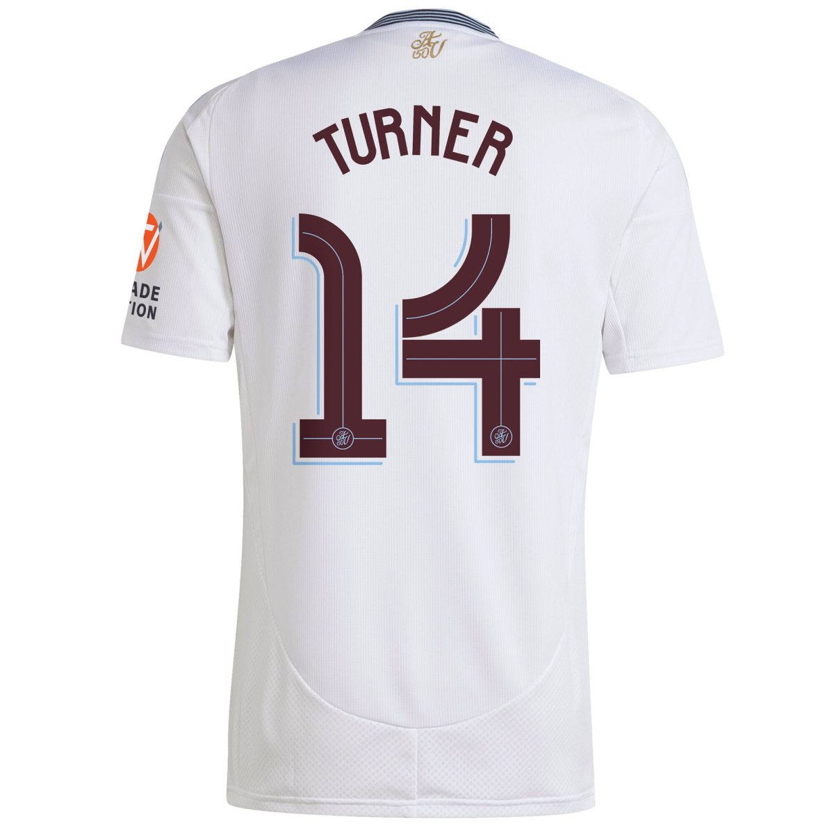Aston Villa Shirts - aston villa adidas away shirt 2024-25 with turner 14 cup printing Collection of Official Fan Gear