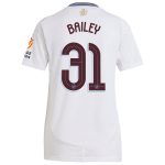 Aston Villa Shirts - aston villa adidas away shirt 2024-25 – womens with bailey 31 cup printing Collection of Official Fan Gear