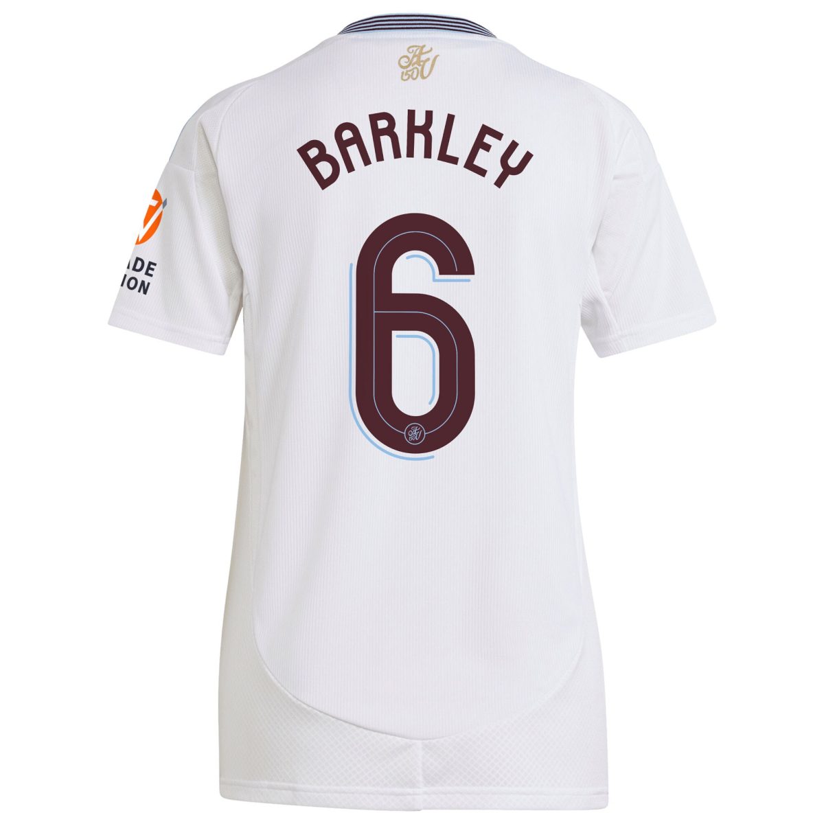 Aston Villa Shirts - aston villa adidas away shirt 2024-25 – womens with barkley 6 cup printing Collection of Official Fan Gear
