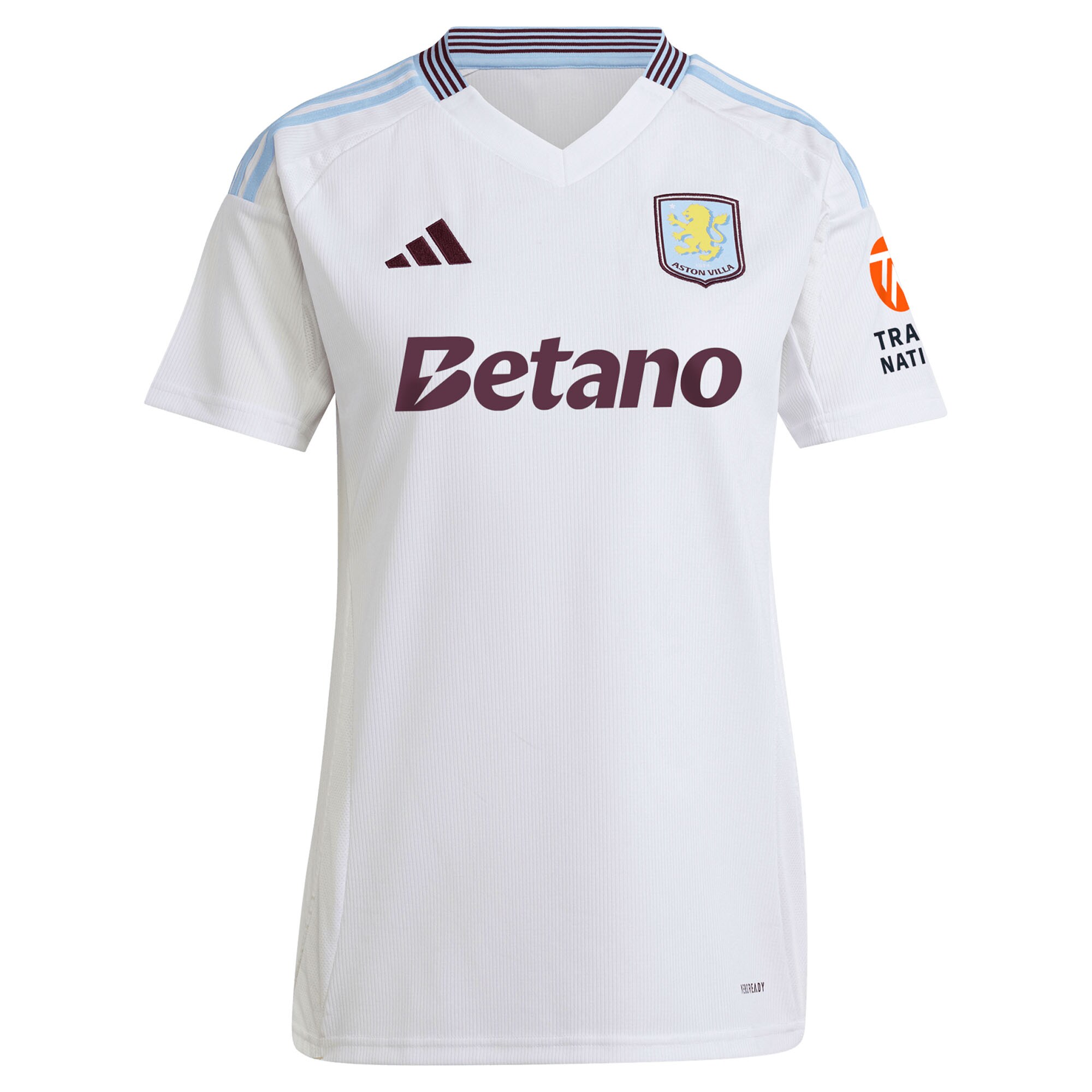 Aston Villa Shirts - aston villa adidas away shirt 2024-25 – womens with bogarde 26 printing Collection of Official Fan Gear