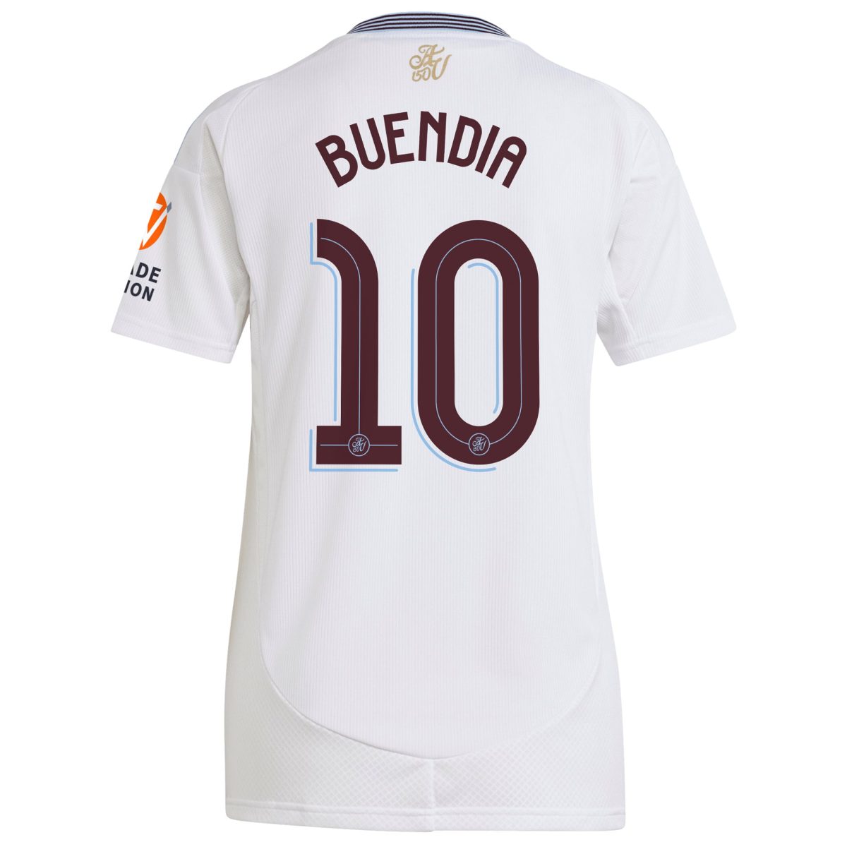 Aston Villa Shirts - aston villa adidas away shirt 2024-25 – womens with buendia 10 cup printing Collection of Official Fan Gear