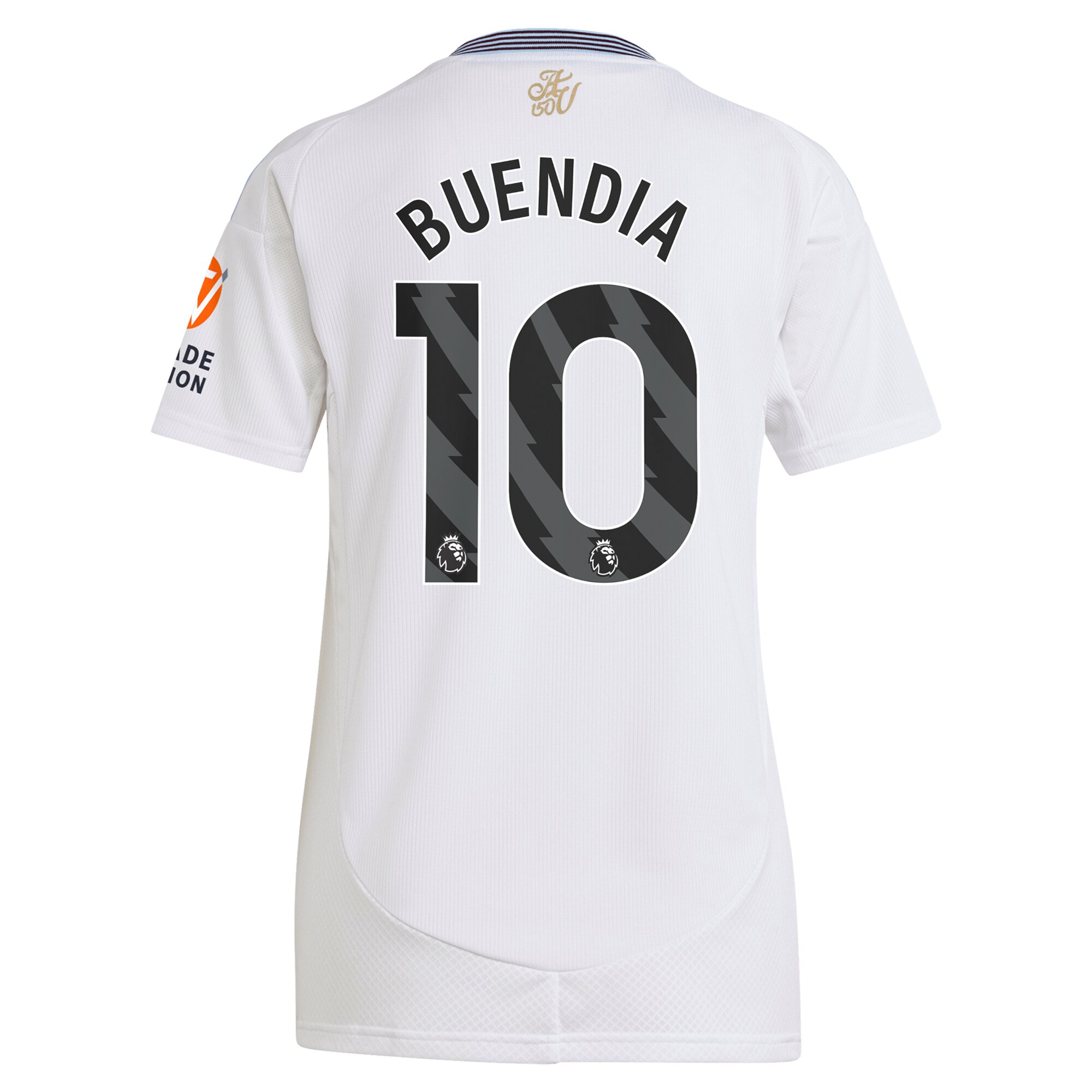 Aston Villa Shirts - aston villa adidas away shirt 2024-25 – womens with buendia 10 printing Collection of Official Fan Gear