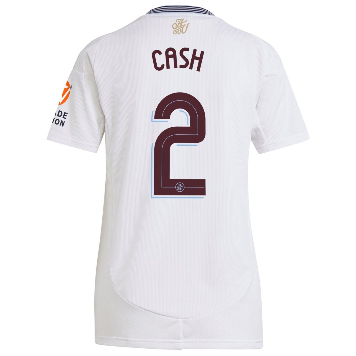 Aston Villa Shirts - aston villa adidas away shirt 2024-25 – womens with cash 2 cup printing Collection of Official Fan Gear
