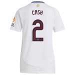 Aston Villa Shirts - aston villa adidas away shirt 2024-25 – womens with cash 2 cup printing Collection of Official Fan Gear
