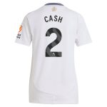 Aston Villa Shirts - aston villa adidas away shirt 2024-25 – womens with cash 2 printing Collection of Official Fan Gear
