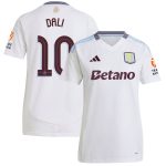 Aston Villa Shirts - aston villa adidas away shirt 2024-25 – womens with dali 10 cup printing Collection of Official Fan Gear