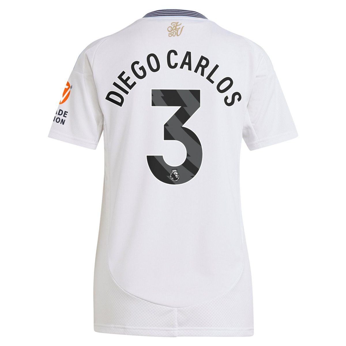 Aston Villa Shirts - aston villa adidas away shirt 2024-25 – womens with diego carlos 3 printing Collection of Official Fan Gear