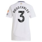Aston Villa Shirts - aston villa adidas away shirt 2024-25 – womens with diego carlos 3 printing Collection of Official Fan Gear
