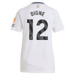 Aston Villa Shirts - aston villa adidas away shirt 2024-25 – womens with digne 12 printing Collection of Official Fan Gear