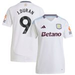 Aston Villa Shirts - aston villa adidas away shirt 2024-25 – womens with j.duran 9 printing Collection of Official Fan Gear