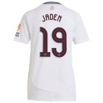 Aston Villa Shirts - aston villa adidas away shirt 2024-25 – womens with jaden 19 cup printing Collection of Official Fan Gear
