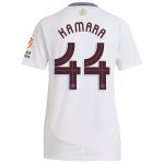 Aston Villa Shirts - aston villa adidas away shirt 2024-25 – womens with kamara 44 cup printing Collection of Official Fan Gear