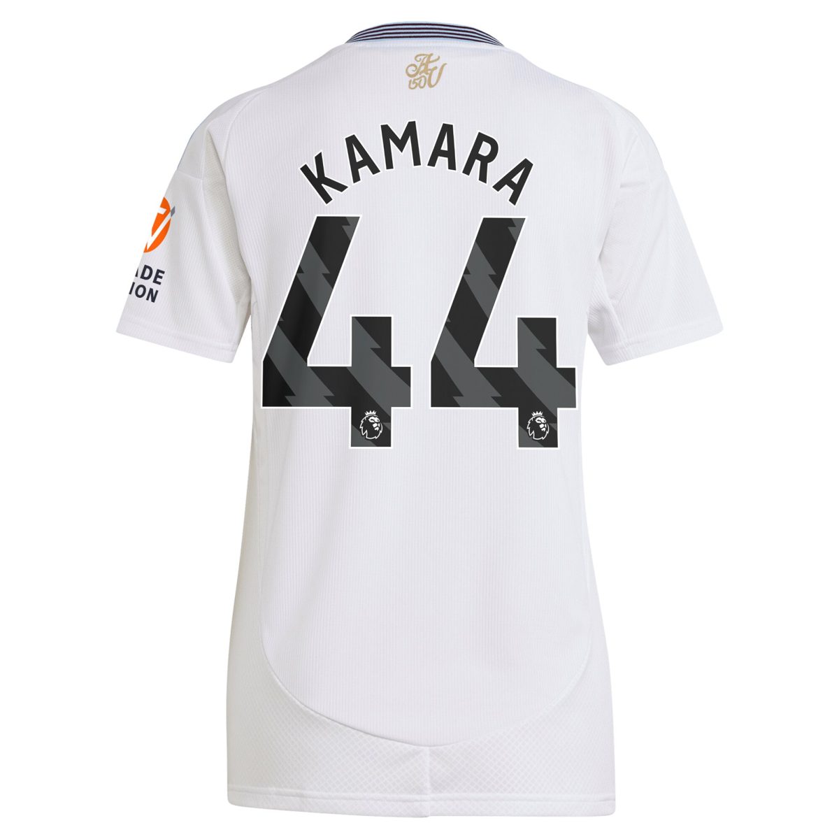 Aston Villa Shirts - aston villa adidas away shirt 2024-25 – womens with kamara 44 printing Collection of Official Fan Gear