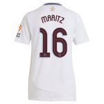 Aston Villa Shirts - aston villa adidas away shirt 2024-25 – womens with maritz 16 cup printing Collection of Official Fan Gear