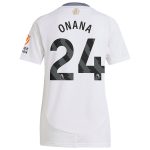 Aston Villa Shirts - aston villa adidas away shirt 2024-25 – womens with onana 24 printing Collection of Official Fan Gear