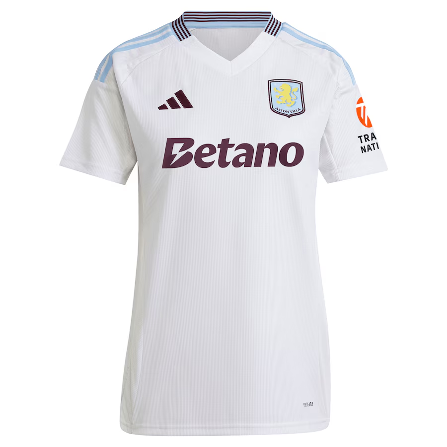 Aston Villa Shirts - aston villa adidas away shirt 2024-25 – womens with rashford 9 printing Collection of Official Fan Gear