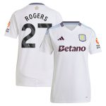 Aston Villa Shirts - aston villa adidas away shirt 2024-25 – womens with rogers 27 printing Collection of Official Fan Gear