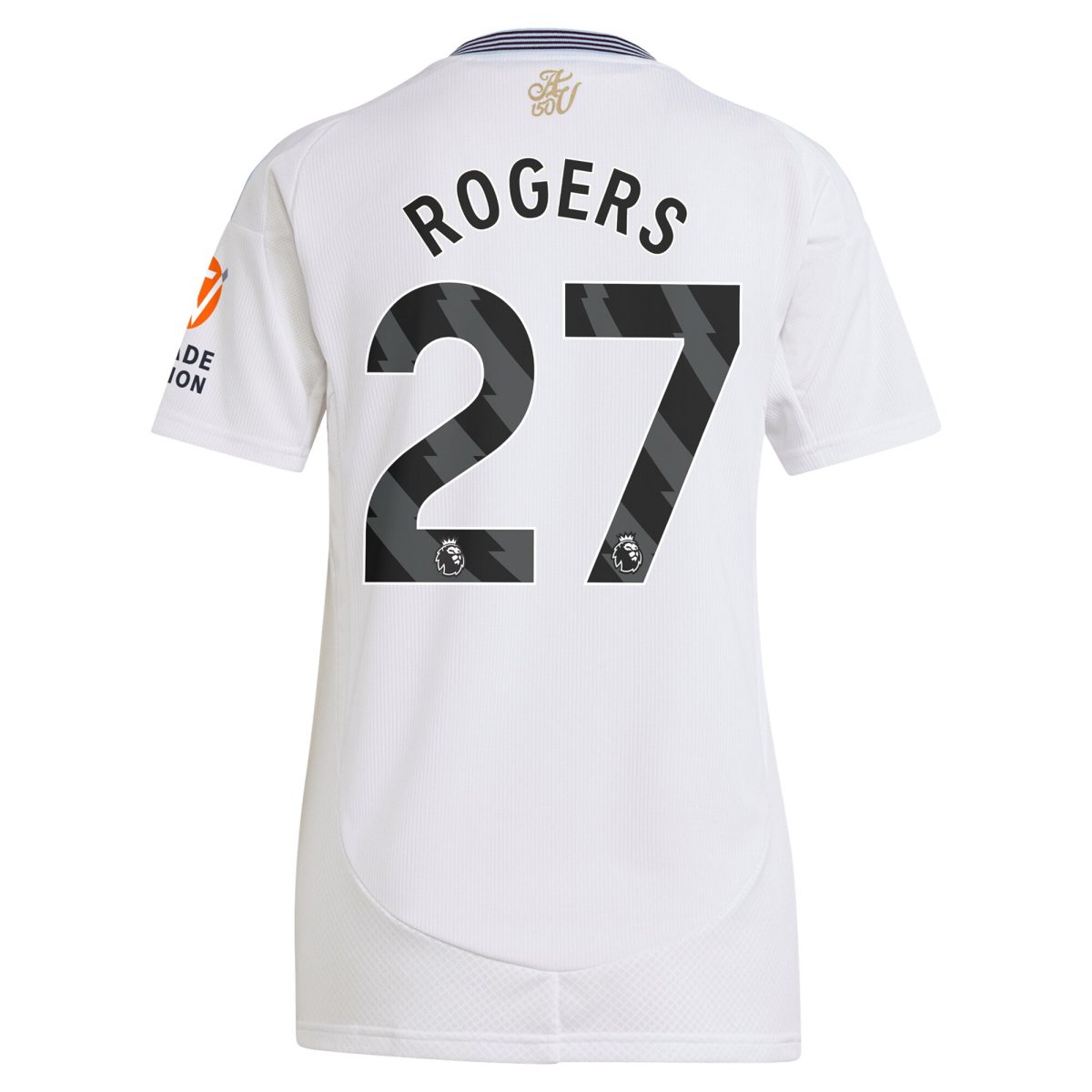 Aston Villa Shirts - aston villa adidas away shirt 2024-25 – womens with rogers 27 printing Collection of Official Fan Gear