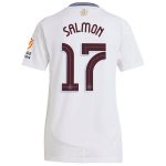 Aston Villa Shirts - aston villa adidas away shirt 2024-25 – womens with salmon 17 cup printing Collection of Official Fan Gear