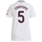 Aston Villa Shirts - aston villa adidas away shirt 2024-25 – womens with staniforth 5 cup printing Collection of Official Fan Gear