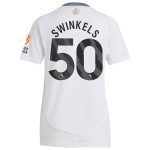 Aston Villa Shirts - aston villa adidas away shirt 2024-25 – womens with swinkels 50 printing Collection of Official Fan Gear