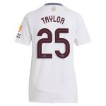 Aston Villa Shirts - aston villa adidas away shirt 2024-25 – womens with taylor 25 cup printing Collection of Official Fan Gear