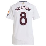 Aston Villa Shirts - aston villa adidas away shirt 2024-25 – womens with tielemans 8 cup printing Collection of Official Fan Gear
