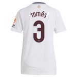 Aston Villa Shirts - aston villa adidas away shirt 2024-25 – womens with tomás 3 cup printing Collection of Official Fan Gear