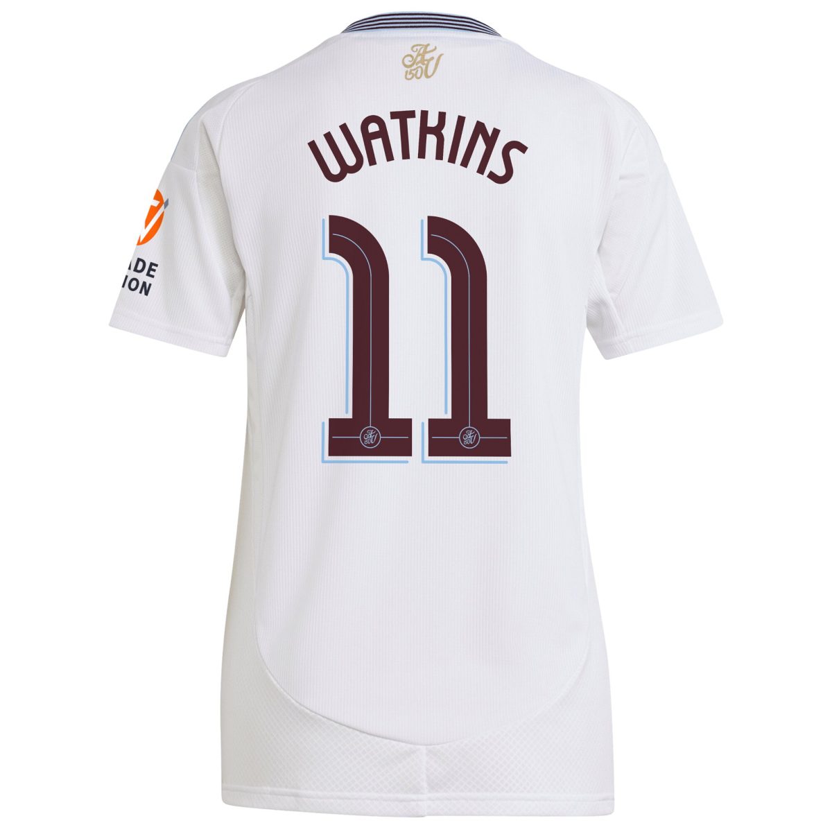 Aston Villa Shirts - aston villa adidas away shirt 2024-25 – womens with watkins 11 cup printing Collection of Official Fan Gear