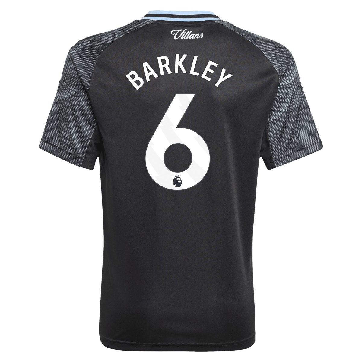 Aston Villa Shirts - aston villa adidas away shirt 2025-26 – kids with barkley 6 printing Collection of Official Fan Gear