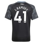 Aston Villa Shirts - aston villa adidas away shirt 2025-26 – kids with j. ramsey 41 printing Collection of Official Fan Gear