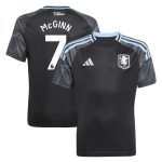 Aston Villa Shirts - aston villa adidas away shirt 2025-26 – kids with mcginn 7 printing Collection of Official Fan Gear