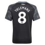 Aston Villa Shirts - aston villa adidas away shirt 2025-26 – kids with tielemans 8 printing Collection of Official Fan Gear