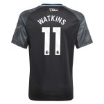 Aston Villa Shirts - aston villa adidas away shirt 2025-26 – kids with watkins 11 printing Collection of Official Fan Gear