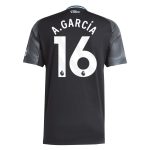 Aston Villa Shirts - aston villa adidas away shirt 2025-26 with a.garcía 16 printing Collection of Official Fan Gear