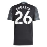 Aston Villa Shirts - aston villa adidas away shirt 2025-26 with bogarde 26 printing Collection of Official Fan Gear
